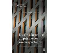 L'accès À La Justice Au Prisme Des Savoirs Profanes - Une Enquête Sur Les Médias Sociaux | Occasion