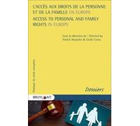 L'accès Aux Droits De La Personne Et De Famille En Europe