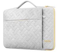 Lacdo 360° Protection Housse Ordinateur Portable pour 16 Pouce HP Lenovo ASUS Acer Dell Laptop/HP Pavilion Envy/Lenovo ThinkPad IdeaPad/Acer Swift/ASUS Vivobook/Dell Computer Bag, Gris Sidéral