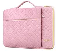 Lacdo 360° Protection Housse Ordinateur Portable pour 16 Pouce New MacBook Pro M5 Pro/Max A3428 A3429 2026, M4/M3/M2/M1 A3403 A3186 A2991 A2780 A2485 A2141, 15" Surface Laptop 7th, Sakura Rose
