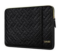 Lacdo Housse Ordinateur Protection Portable pour 14" New MacBook Pro M4/M3/M2/M1 Chips Pro Max A3112 A3401 A3185 A2918 A2992 A2779 2024-2021, 13.8" Surface Laptop 7, 13.5" Surface Laptop 6 5 4, Noir