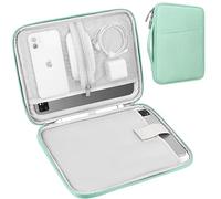 Lacdo Tablette Housse pour 11" iPad A16, 11" iPad Air M4 M3 M2, 11" iPad Pro M5 M4, 10.9" iPad, 10.2" iPad, 10.9" iPad Air, 10.5" iPad Pro, IPad Air 3 2, Galaxy Tab A9+, Apple Smart Keyboard, Vert