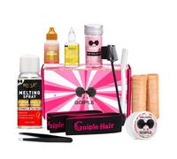 Lace Melting Spray Colle Perruque Colle Perruque Lace Wig, Outils De Pulvérisation Spritz Extra Hold Avec Melting Spray Wig Remover Cire Cheveux Gel Cheveux Femme Bandeau Perruque