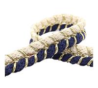 Lace ribbon,decorative lace ribbon,5 yards × 1.5 cm braided decorative ribbon, decorative ribbon, lace ribbon, decorative ribbon, lace trim(C,20 yards)