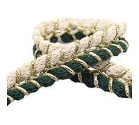 Lace ribbon,decorative lace ribbon,5 yards × 1.5 cm braided decorative ribbon, decorative ribbon, lace ribbon, decorative ribbon, lace trim(F,5 yards)