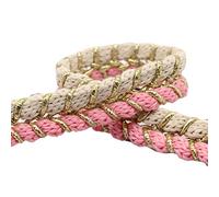 Lace ribbon,decorative lace ribbon,5 yards × 1.5 cm braided decorative ribbon, decorative ribbon, lace ribbon, decorative ribbon, lace trim(A,20 yards)