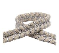 Lace ribbon,decorative lace ribbon,5 yards × 1.5 cm braided decorative ribbon, decorative ribbon, lace ribbon, decorative ribbon, lace trim(H,20 yards)