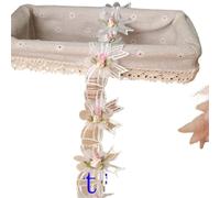 Lace Ribbon For Wedding Decor Party Dress DIY Sewing Accessories Beaded Applique White 3D Flower Embroidery Fabric Crafts Supply(Black Nickel)