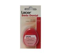 Fil dentaire Lacer, cire et fluorure 50m 1ud