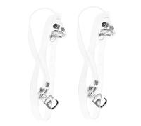 Lacet de Fixation pour Chaussures à Talons Hauts, Bride Transparente | Pu et Fer, Anti Desserrage, pour Bricoler Vos Chaussures, Femmes