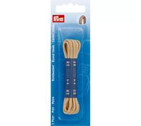 Lacets beiges ronds 3mm X 60cm - Prym 974812
