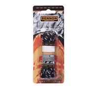 Lacets Bennon - Black/Grey 155 cm