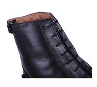 Lacets - Bottes d'équitation - Convient pour bottes d'équitation et pantalons d'équitation - Extrémité plastifiée (noir), Noir