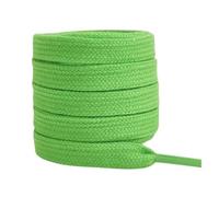 Lacets, chaussures de tennis baskets lacets toile décontracté plat lacets lacets pour chaussures accessoires, vert une, 120