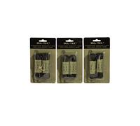 Lacets cirés 180 cm - 2 paires Mil-Tec - Black