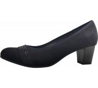 Jana Escarpins avec Détails Scintillants Vegan, Noir (Noir), 38 EU