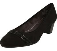 Jana Escarpins avec Détails Scintillants Vegan, Noir (Noir), 41 EU