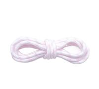 Lacets De Chaussures De Randonnée 4 paires de lacets ronds de 5MM, points de fleurs, lacets solides en Polyester, chaussures de sport assorties, bottes d'outillage de randonnée(White Pink,160cm)
