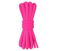 Lacets de chaussures de sport ronds ovales rose fluo de 120 cm, Smart Laces® sont parfaits pour les baskets de tennis, de basket-ball, de football, d'athlétisme, de coureurs, de baskets et