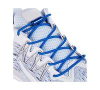 Lacets de chaussures élastiques - Lacets sans nœud pour toutes les baskets pour adultes et enfants, s'adaptent aux chaussures de planche et aux chaussures décontractées (2 paires), 02 - Bleu, X-Large