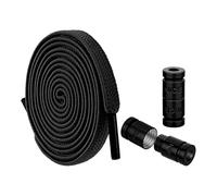 Lacets de chaussures élastiques - No Tie Lazy, lacets plats polyvalents, bottes de baskets de randonnée sportive | Idéal pour les chaussures à port rapide, Parfait pour les activités de plein air, Exc