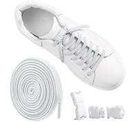 Lacets de chaussures élastiques - Stretch sans cravate lancers pour les baskets | Lacets à enfiler faciles pour les chaussures de course, les chaussures de marche ou les vêtements quotidiens - des lac