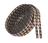 Lacets de chaussures rayés, lacets plats en polyester, tissage de 120 cm avec une forte adhérence, cordon de dentelle pour baskets tricoté épais, accessoire de chaussures de style classique, r