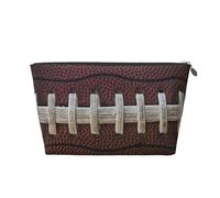 Lacets de Football Américain, Trousse de Toilette Trousse de Maquillage Sac à cosmétiques Trousse de Toilette de Voyage Portable