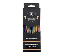 Lacets de patins à roulettes - Lacets cirés pour patins à roulettes, patins à roues alignées, patins à glace et patins de hockey, Colorful2., 120"