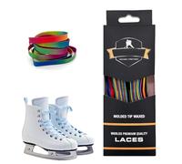 Lacets de patins doubles tressés, dentelle cirée pour patins à roulettes,Lacets de patins à roulettes cirés - Lacets de chaussures polyvalents pour patins à roulettes, patins à roues alignées, patins