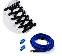 Lacets Élastiques Enfant Adulte en Silicone avec Fermeture en Métal - Sans Liaisons/No Tie Lacets en Silicone - Élastiques Lacets en pour Enfant/Adulte Universel Lacets de Sport Course de Chaussures