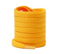 Lacets élastiques, Lacets plats jaunes for chaussures, 100 cm 120 140 160(Color 5,160 cm)