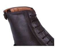 qhp élastique lacets pour Boots et bottes d'équitation, marron