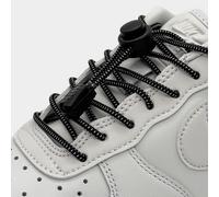 Lacets élastiques sans attacher sans noeud Lacets de chaussures Hommes Femmes On - Noir, 110 cm