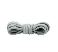 Lacets Lacets ronds en polyester, 21 couleurs, solides, for chaussures de sport, loisirs, plein air, 70 cm/90 cm/120 cm/150 cm, 2 paires Pour Baskets(Light grey,90cm)