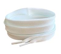 Lacets longs blancs de rechange parfaits pour les baskets Prada Designer à semelle épaisse pour adultes, blanc, 120