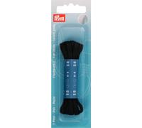 Lacets noirs plats 4mm X 60cm - Prym 974700