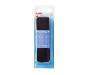 Lacets noirs plats 8mm X 150cm - Prym 974740