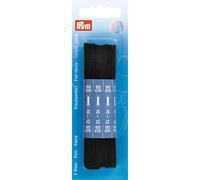 Lacets noirs plats 8mm X 90cm - Prym 974720