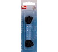 Lacets noirs ronds 3mm X 75cm - Prym 974820