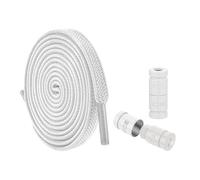 Lacets plats élastiques sans nœud - Cordon extensible et verrou en métal | Facile à enfiler et à enfiler, éliminant le besoin de nouer des chaussures tous les jours, cordon plat élastique haute