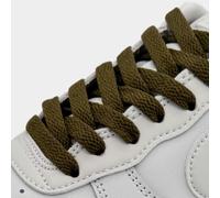 Lacets plats Olive pour Nike Air Force 1, Jordan & Adidas - Sneaker Flatlaces lacets de chaussures -120cm