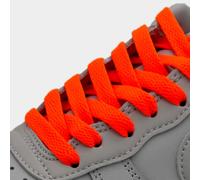 Lacets plats orange vif pour Nike Air Force 1, Jordan & Adidas - Sneaker Flatlaces lacets de chaussures -120cm
