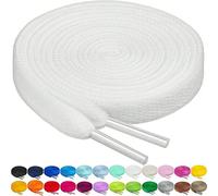 Lacets plats pour chaussures de sport, lacets de chaussures de sport, lacets de chaussures de Baskets pour femmes et hommes, chaussures décontractées, chaussures blanches, chaussures de basket-ball, c