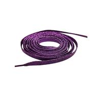 Lacets plats ronds à paillettes métalliques - 110 cm - Pour chaussures de sport, chaussures de loisirs - Turquoise, Pp2, G
