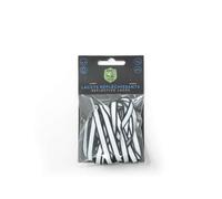 Lacets réfléchissants des deux côtés Toad 110 centimètres Noir Noir