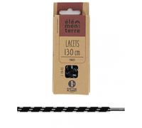 Lacets Twist Noir Gris - Lacets | Elementerre 150cm