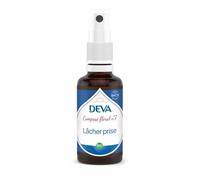 DEVA Lâcher Prise n°7 Composé Floral Bio Spray 30ml | Surmenage & Charge Mentale, 6 Élixirs Floraux, Chêne, Edelweiss, Érable, Marronnier Blanc, Orme, Romarin