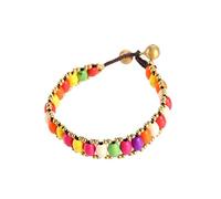lachineuse - Bracelet TIBETAIN - Fantaisie Multicolore - Plaisir et Tradition Ethnique