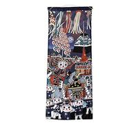 lachineuse - Grand Panneau Mural Japonais - Maneki Neko - 80 x 32cm